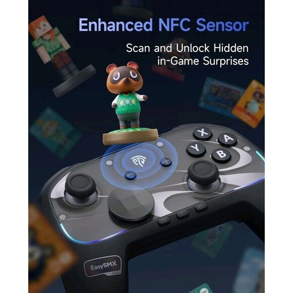 EasySMX S10 Switch 2 Controller-One Key Wake-up, Switch 2 Pro Controller - Picture 9 of 9